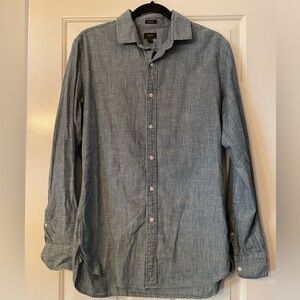 J. Crew Casual Blue Button Down Shirt